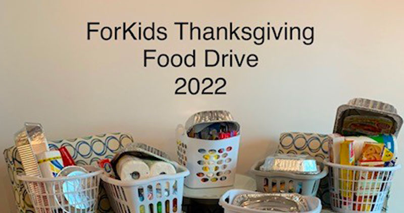 ForKids Thanksgiving Food Drive 2022