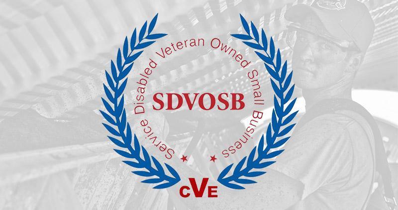 Awarded $1.82M Service Disabled Veteran Owned Small Business contract