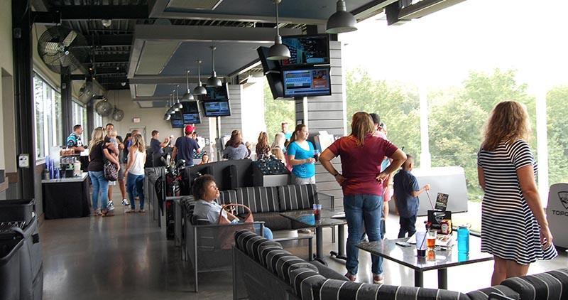 Syncon family outing at Top Golf
